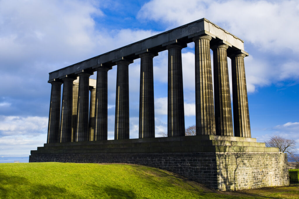 Scotland, Edinburgh, Calton Hill.