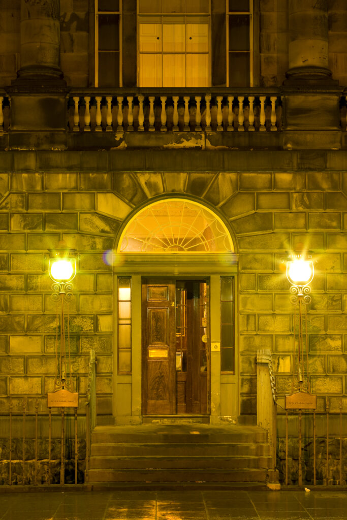 Scotland, Edinburgh, Charlotte Square.