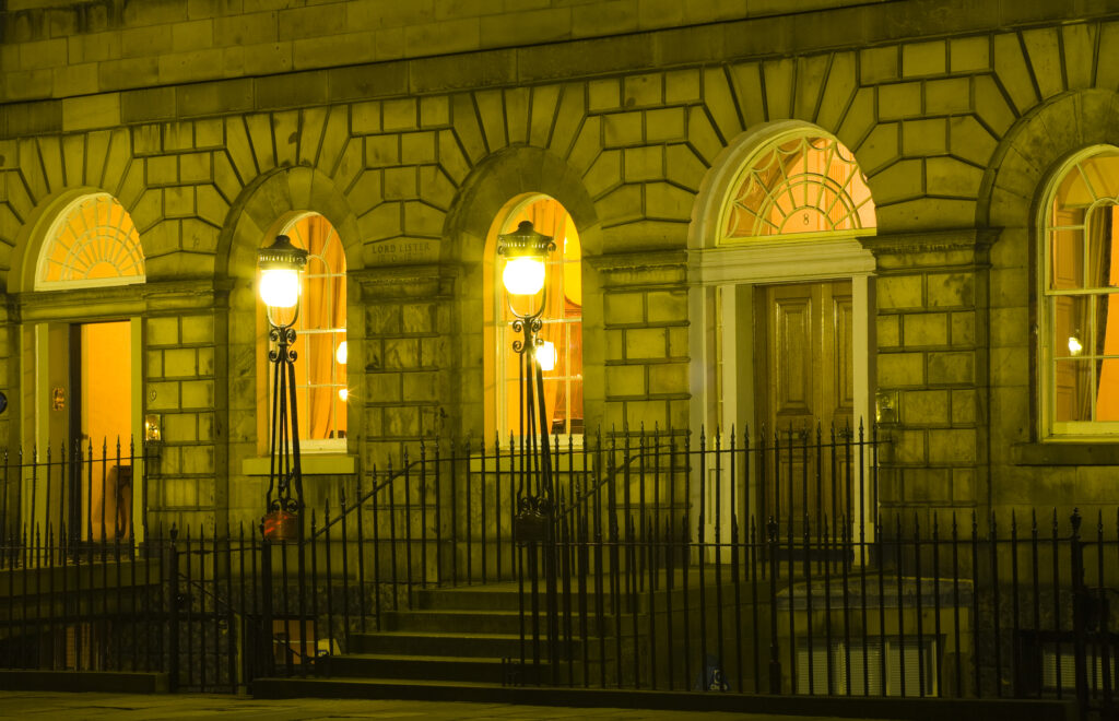 Scotland, Edinburgh, Charlotte Square.