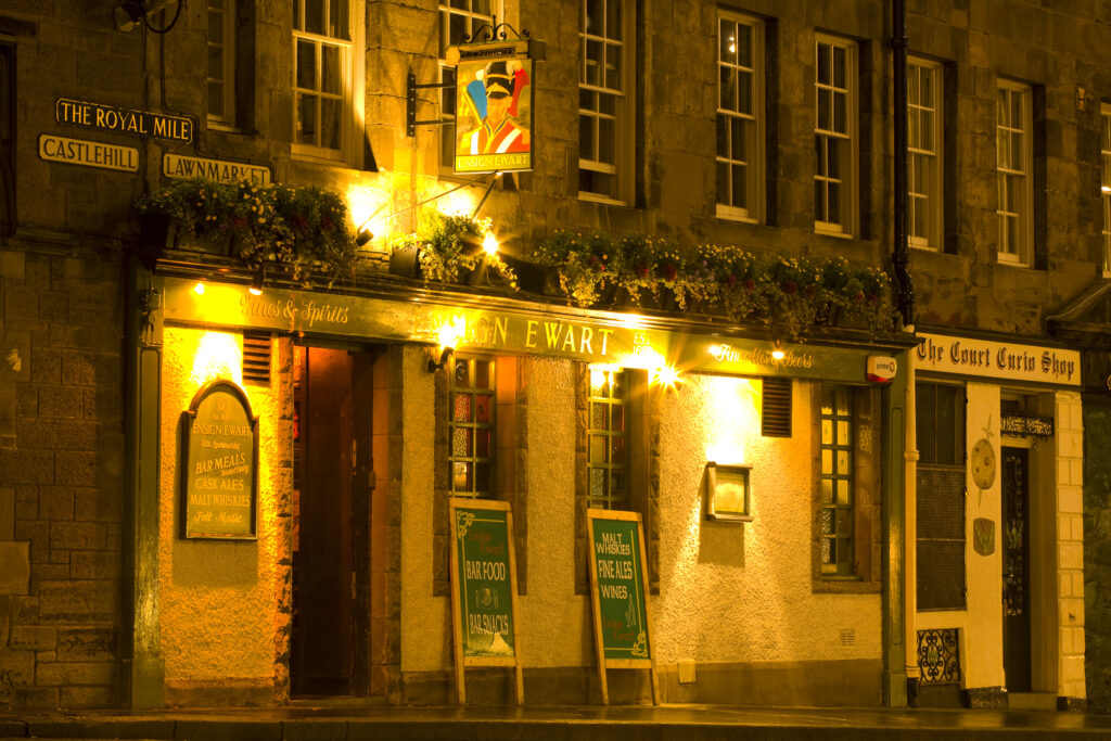 Scotland, Edinburgh, The Royal Mile.