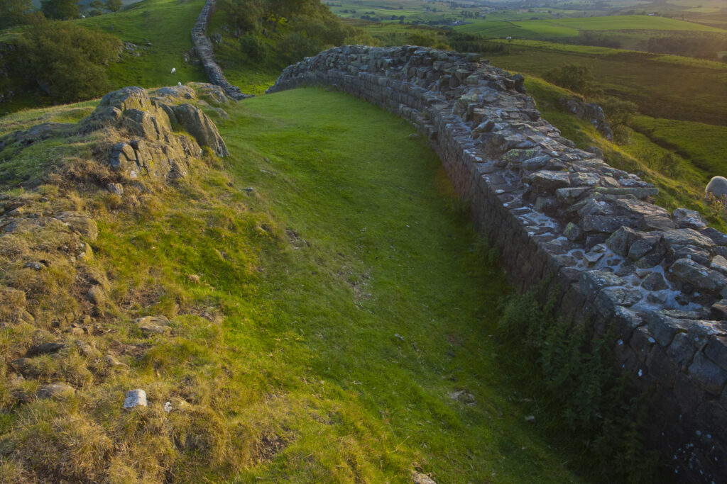 England, Northumberland, Hadrian’s Wall.