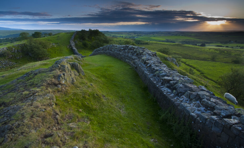 England, Northumberland, Hadrian’s Wall.