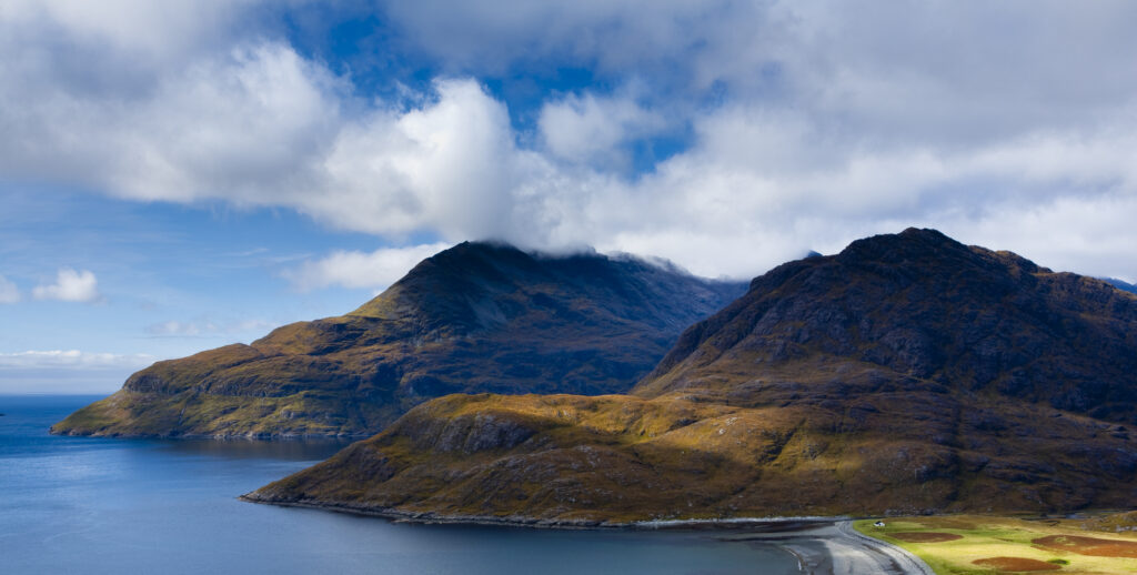 Scotland, Isle of Skye, Loch Scavaig.