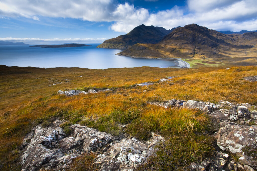 Scotland, Isle of Skye, Loch Scavaig.