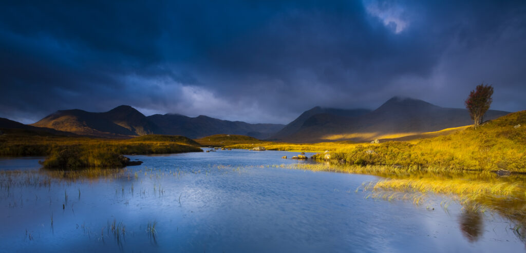 Scotland, Scottish Highlands, Rannoch Moor.