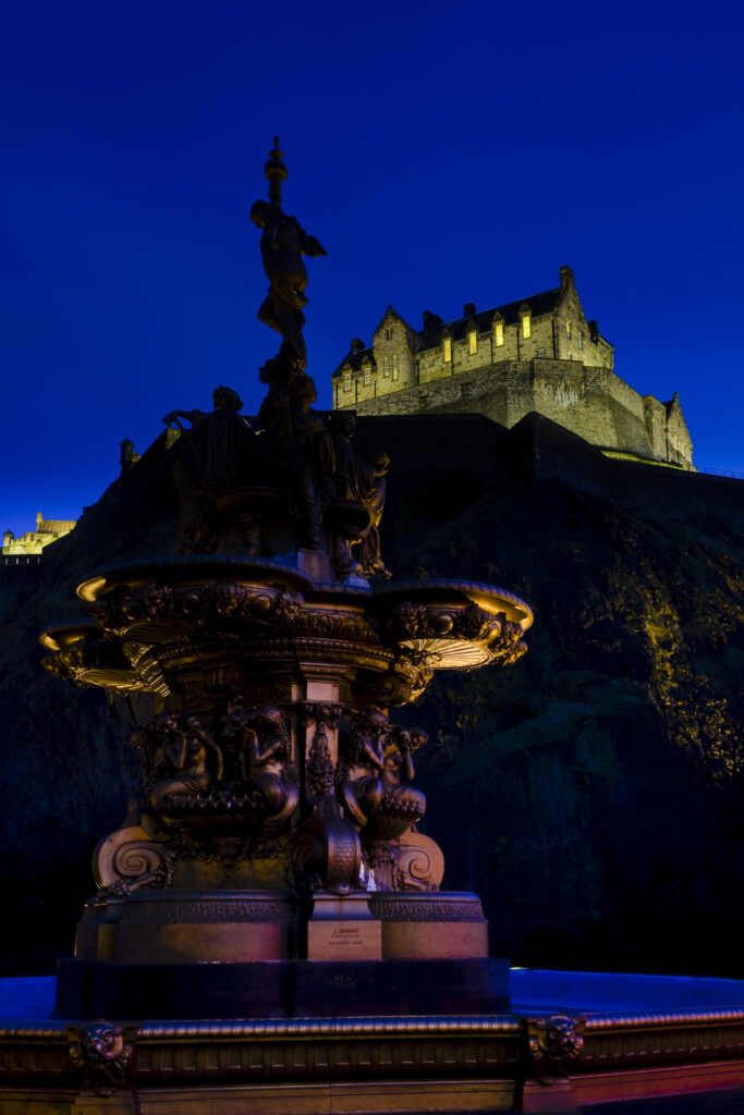 Scotland, Edinburgh, Edinburgh Castle.