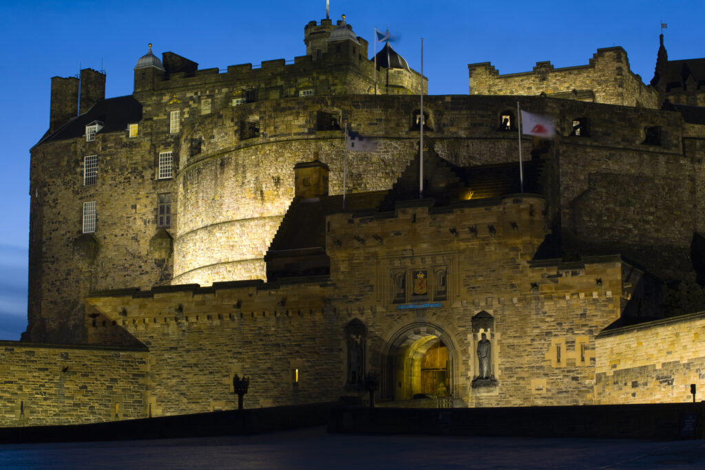 Scotland, Edinburgh, Edinburgh Castle.