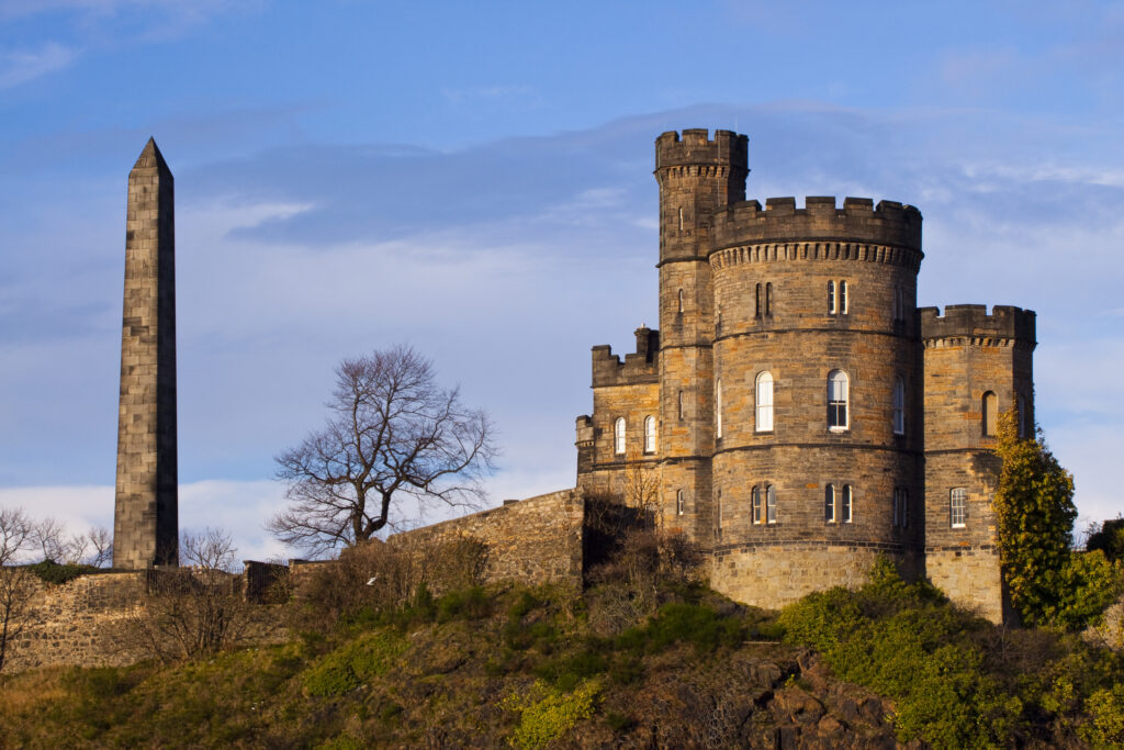 Scotland, Edinburgh, Calton Hill.