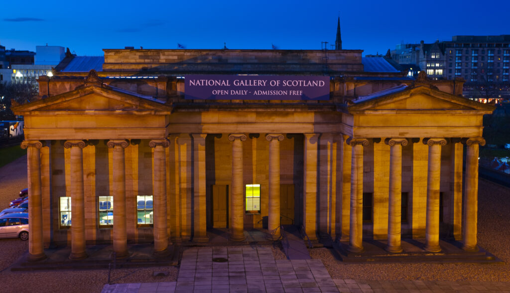Scotland, Edinburgh, National Gallery of Scotland.