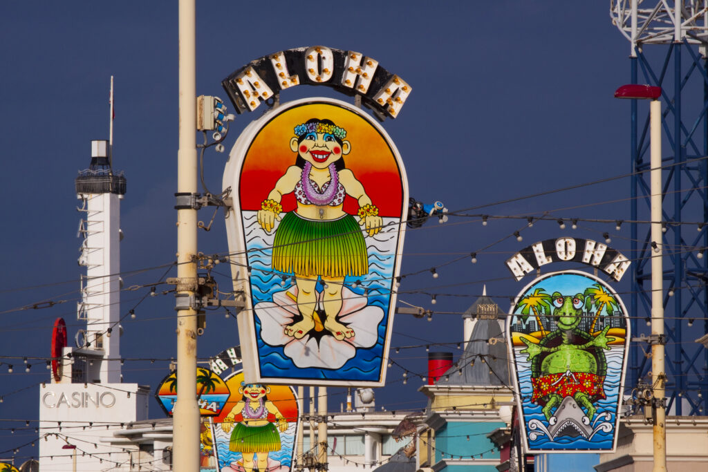 England, Lancashire, Blackpool.