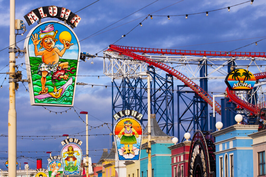 England, Lancashire, Blackpool.