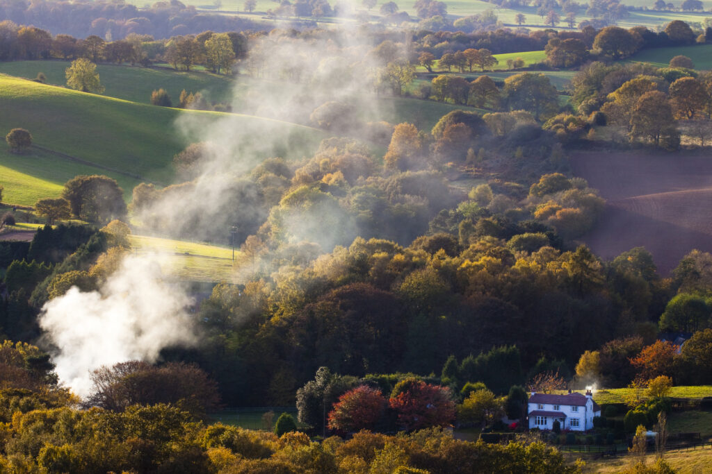 England, Staffordshire / Worcestershire, Kinver Edge.
