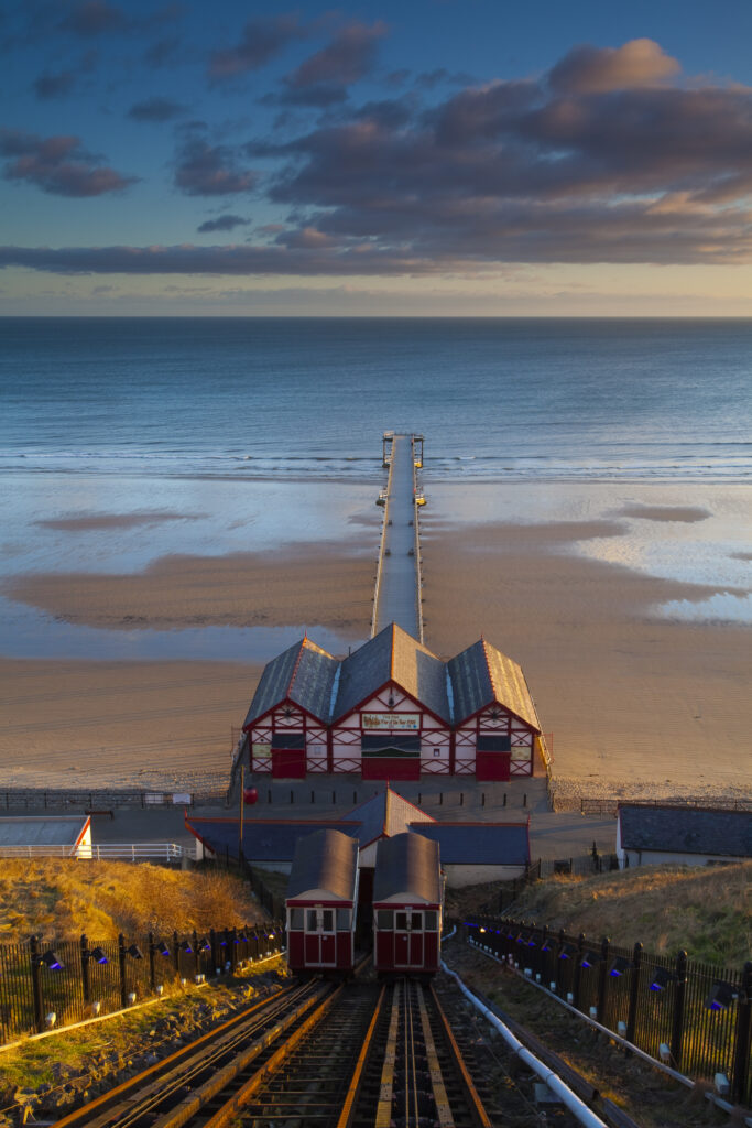 England, Cleveland, Saltburn-by-the-Sea.