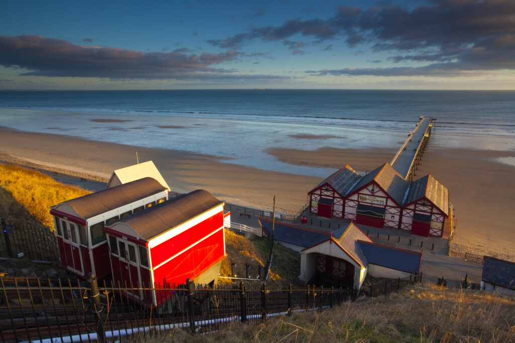 England, Cleveland, Saltburn-by-the-Sea.