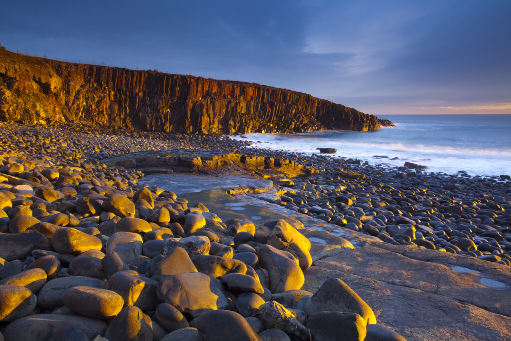 England, Northumberland, Cullernose Point.