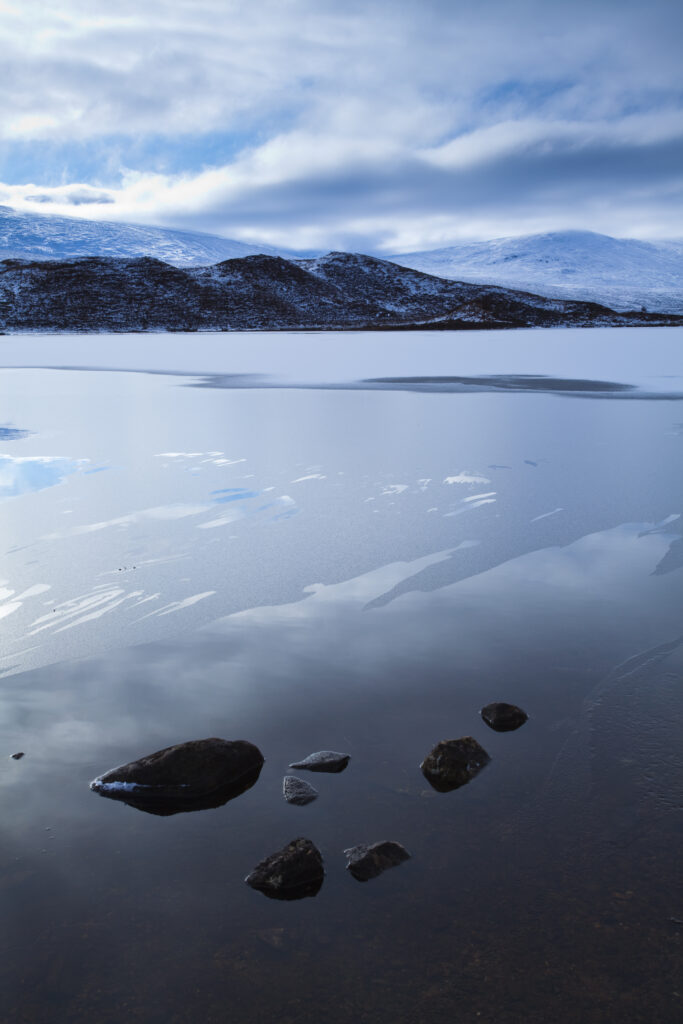 Scotland, Scottish Highlands, Loch a’ Chuilinn.
