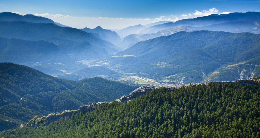 Spain, Catalonia, Pyrenees, Bagà