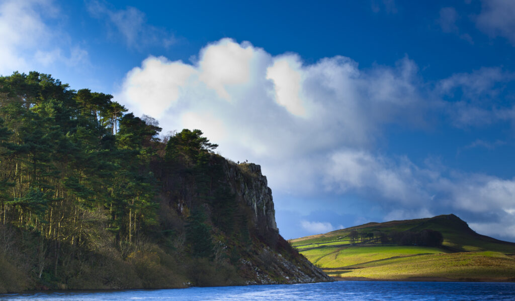 England, Northumberland, Hadrian’s Wall.