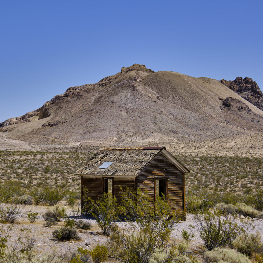 United States of America, Nevada, Rhyolite Ghost Town.