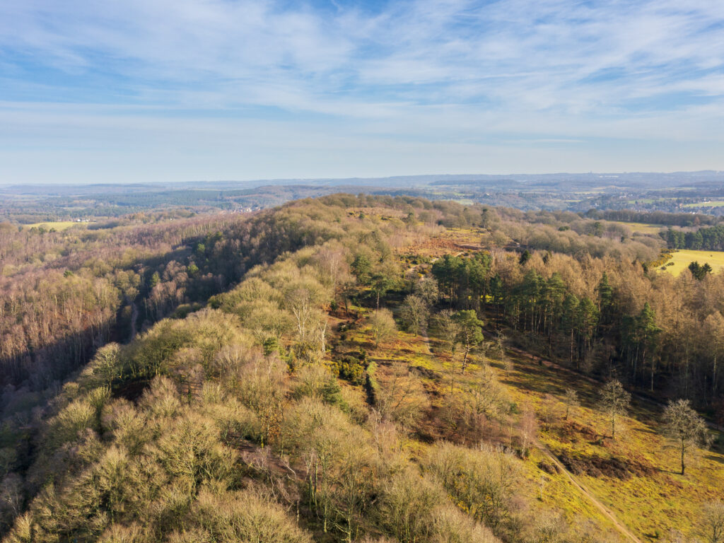 England, West Midlands, Kinver Edge.