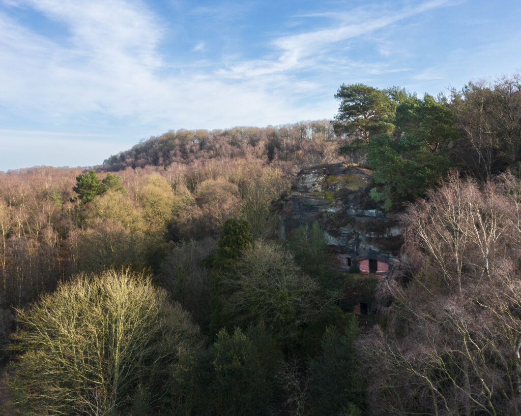 England, West Midlands, Kinver Edge.