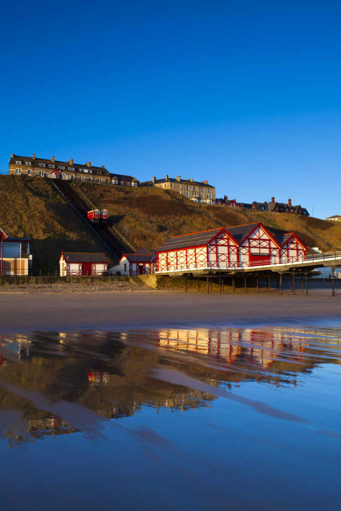 England, Cleveland, Saltburn-by-the-Sea.