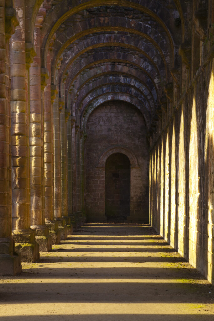 England, North Yorkshire, Fountains Abbey and Studley Royal Worl