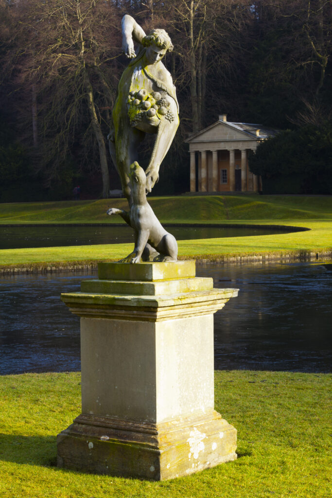 England, North Yorkshire, Fountains Abbey and Studley Royal Worl