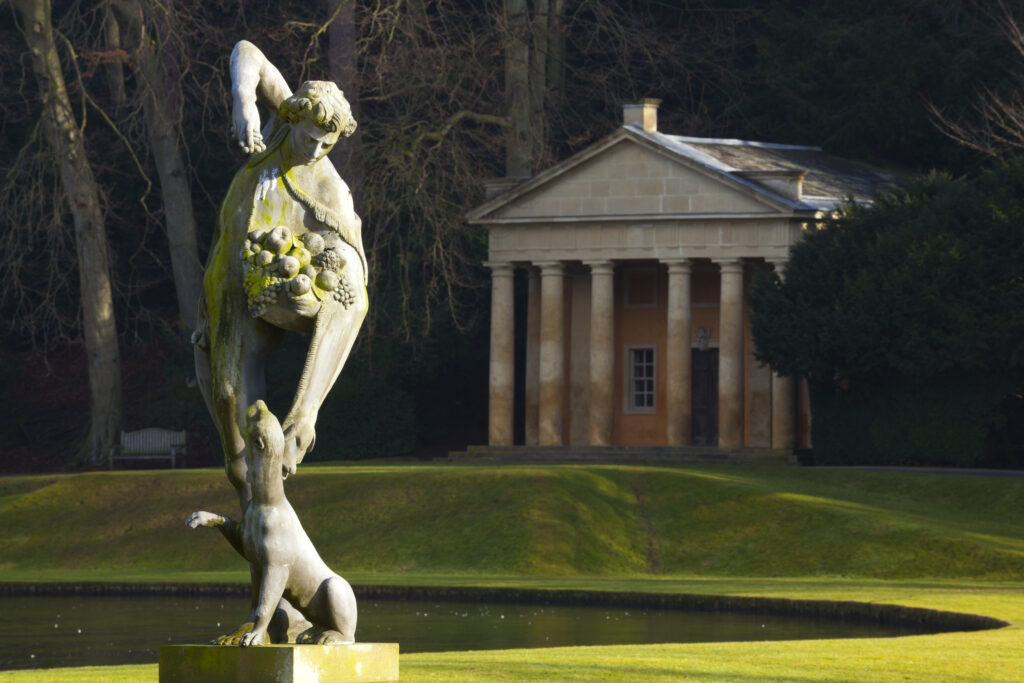 England, North Yorkshire, Fountains Abbey and Studley Royal Worl