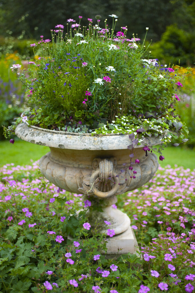 England, Northumberland, Wallington Hall and Walled Gardens.