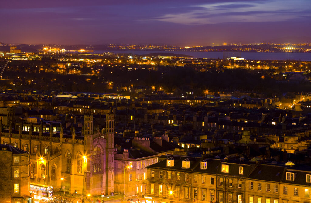 Scotland, Edinburgh, Calton Hill.