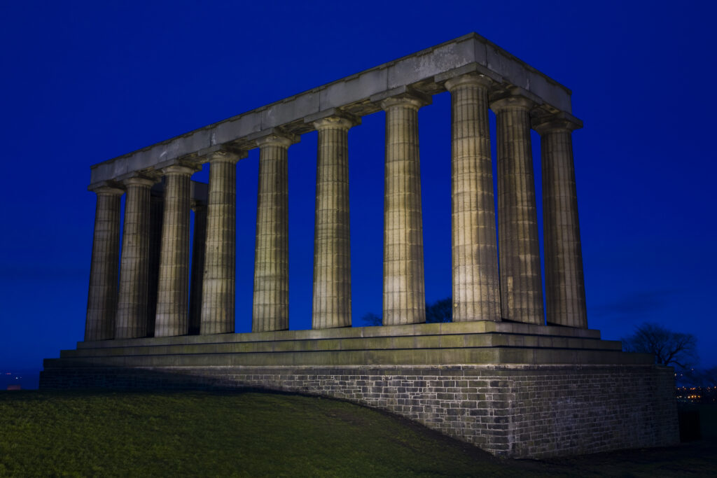 Scotland, Edinburgh, Calton Hill.