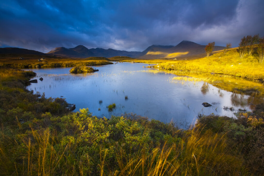 Scotland, Scottish Highlands, Rannoch Moor.