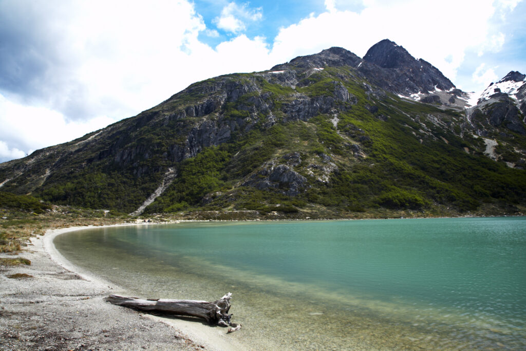 Argentina, Tierra Del Fuego, Lake Escondido. Lake Escondido, a popular location near Ushuaia – the southernmost city in the world.