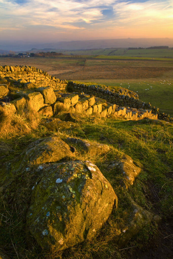 England, Northumberland Hadrians Wall.