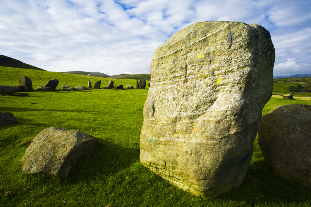 England, Cumbria, Swinside Stone Circle.