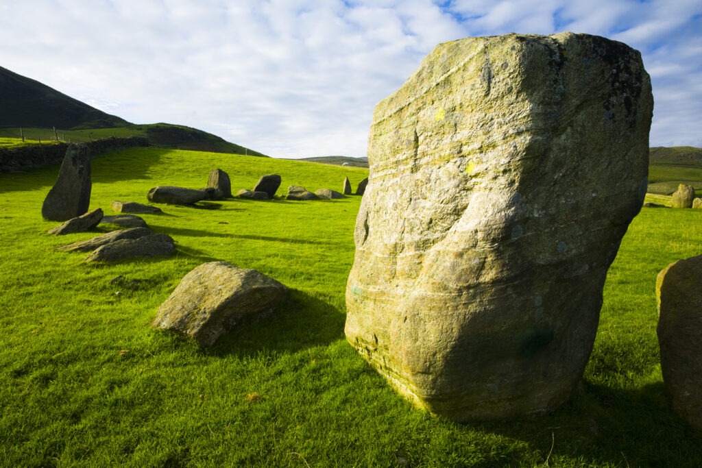 England, Cumbria, Swinside Stone Circle.