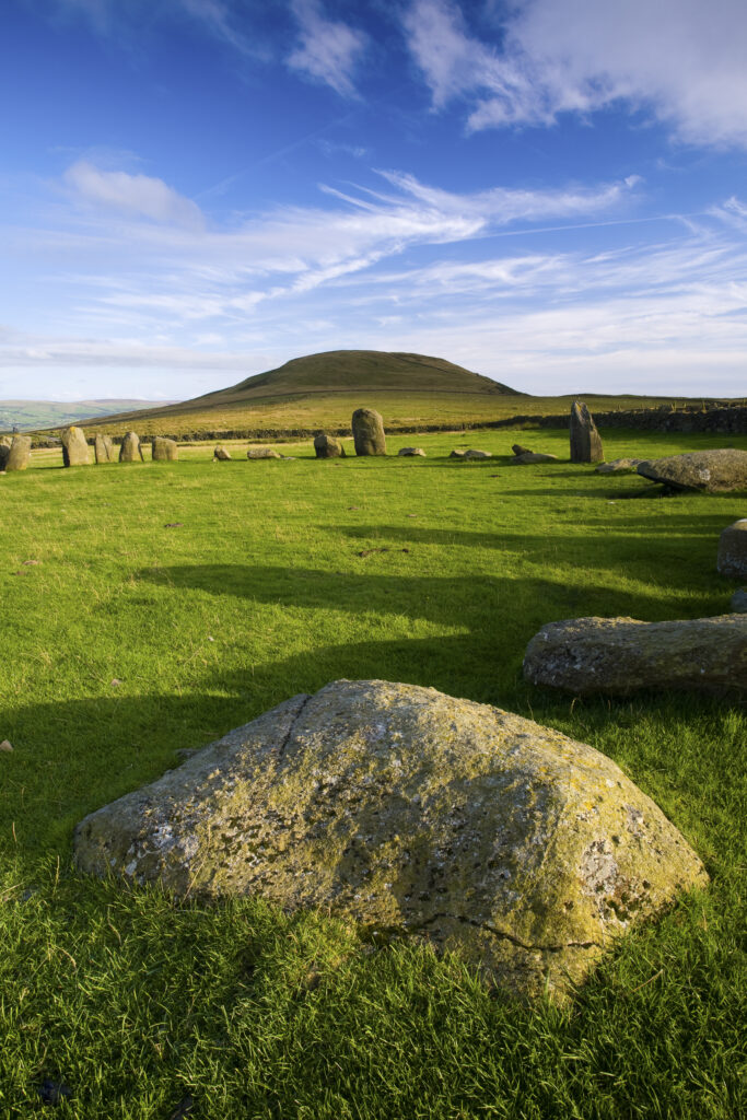 England, Cumbria, Swinside Stone Circle.