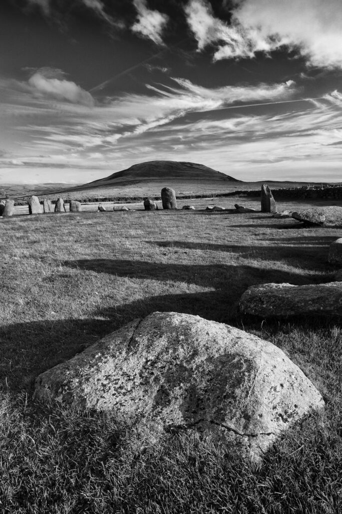 England, Cumbria, Swinside Stone Circle.