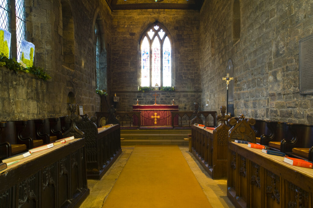 England, Tyne and Wear, St Pauls Monastery and church in Jarrow.