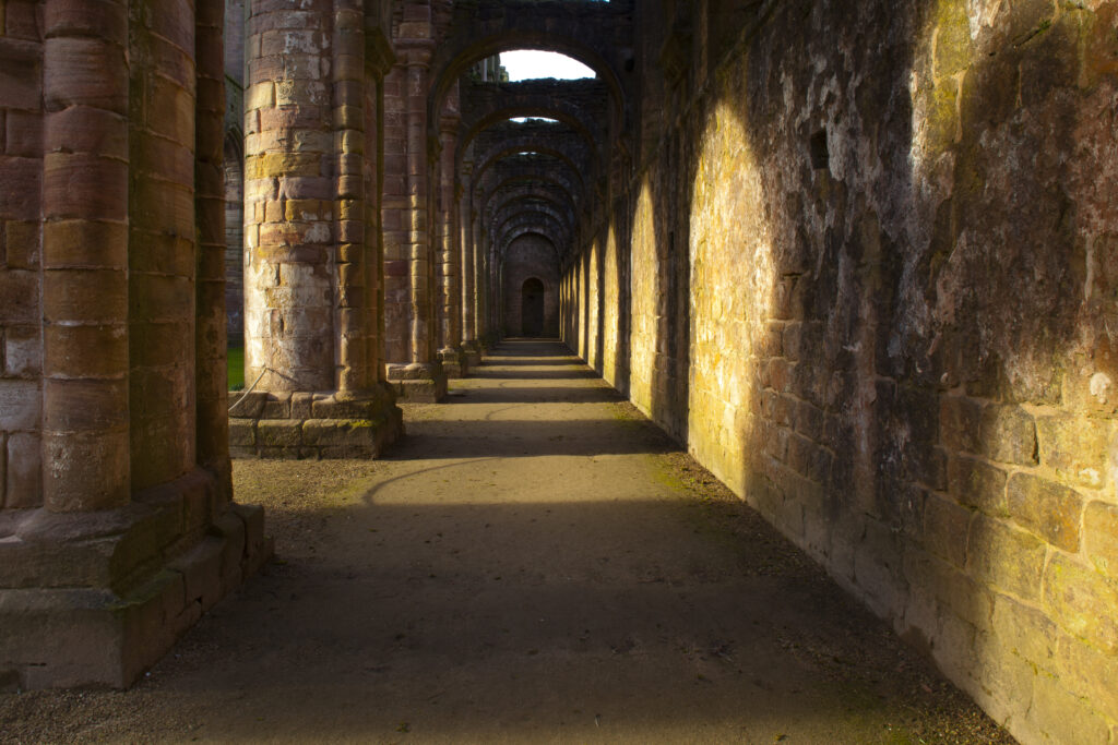 England, North Yorkshire, Fountains Abbey and Studley Royal Worl