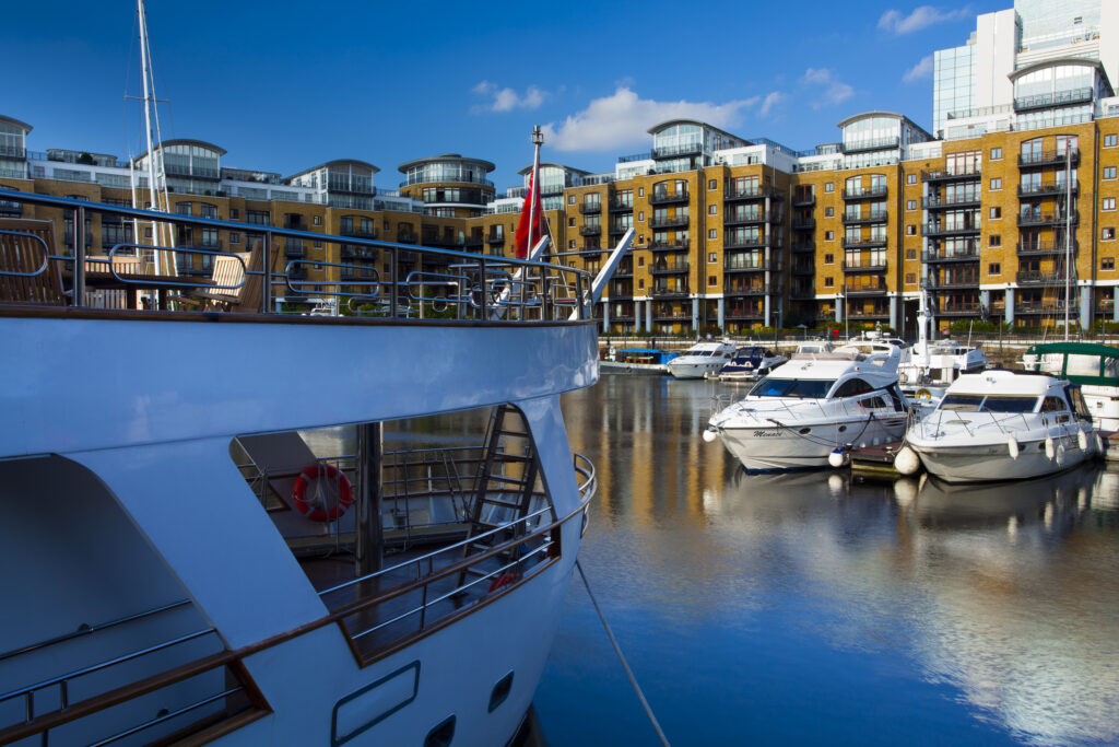 England, Greater London, St Katharine Docks.