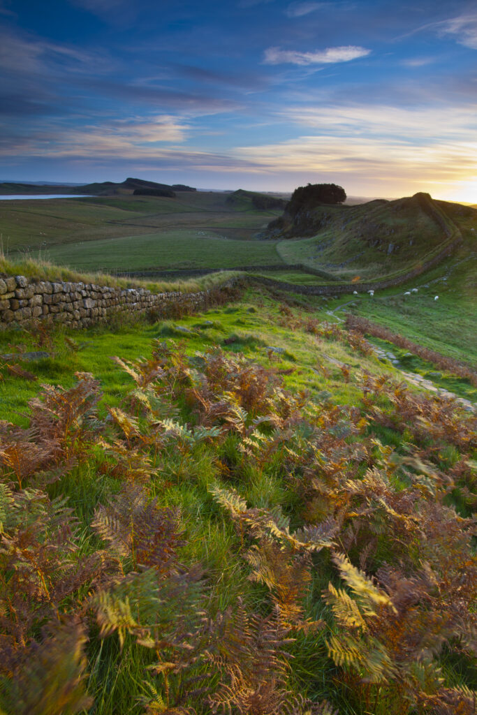 England, Northumberland, Hadrian’s Wall.