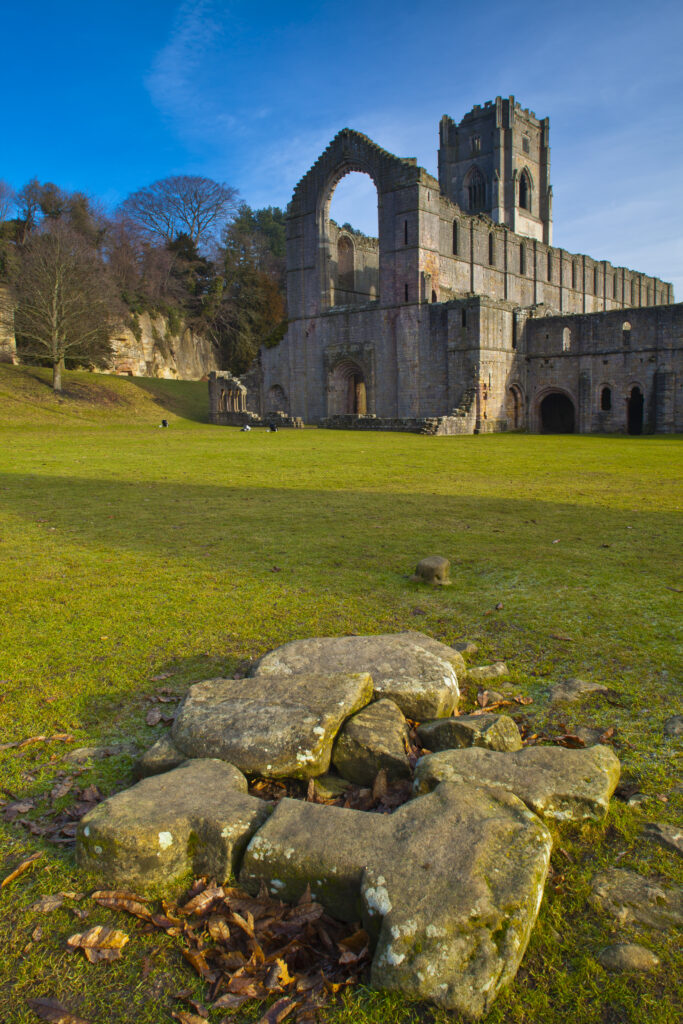 England, North Yorkshire, Fountains Abbey and Studley Royal Worl