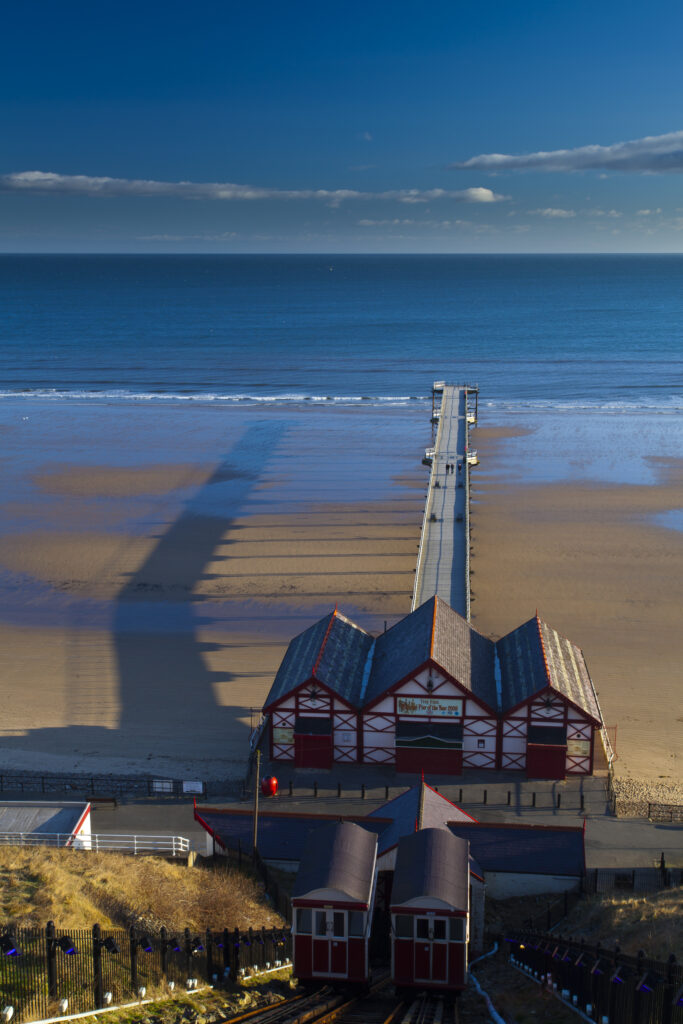 England, Cleveland, Saltburn-by-the-Sea.