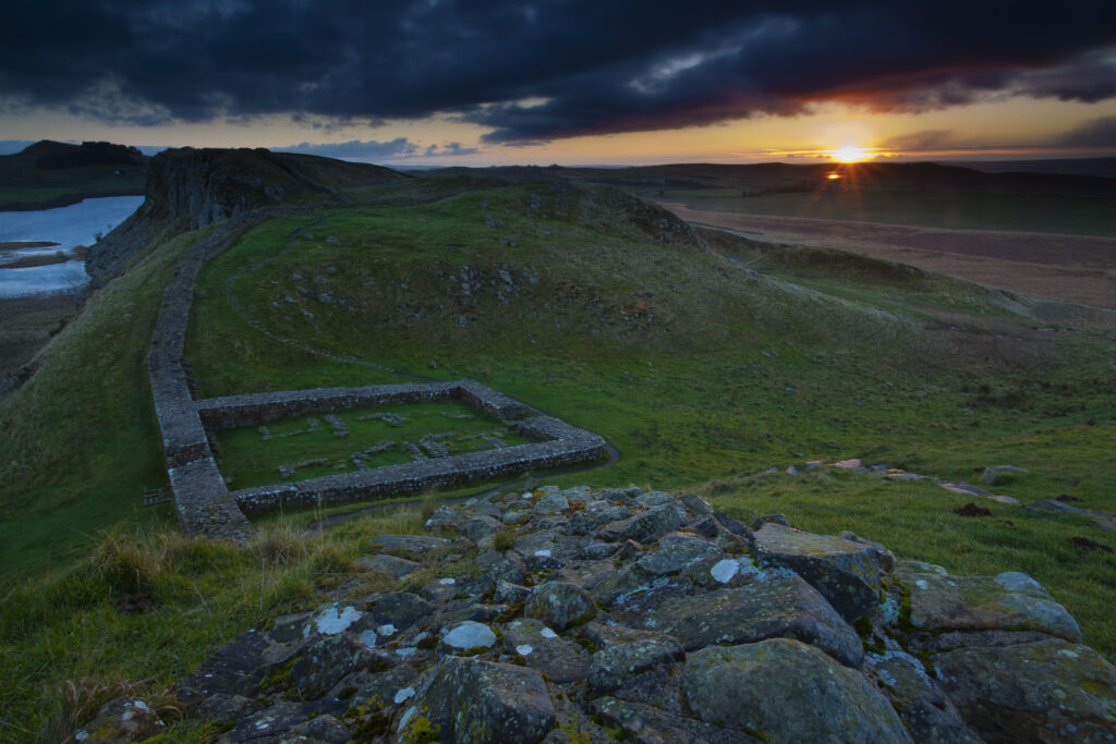 England, Northumberland, Hadrians Wall.